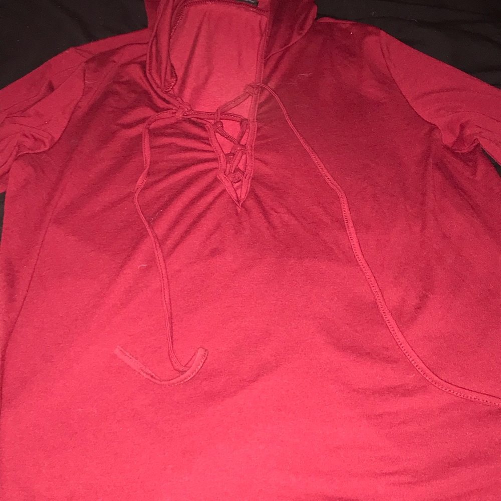 Red Tunic style shirt